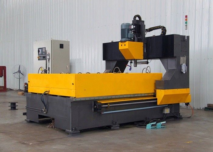 Metal Flange CNC Plate Drilling Machine 100mm Maximum Processing Thickness