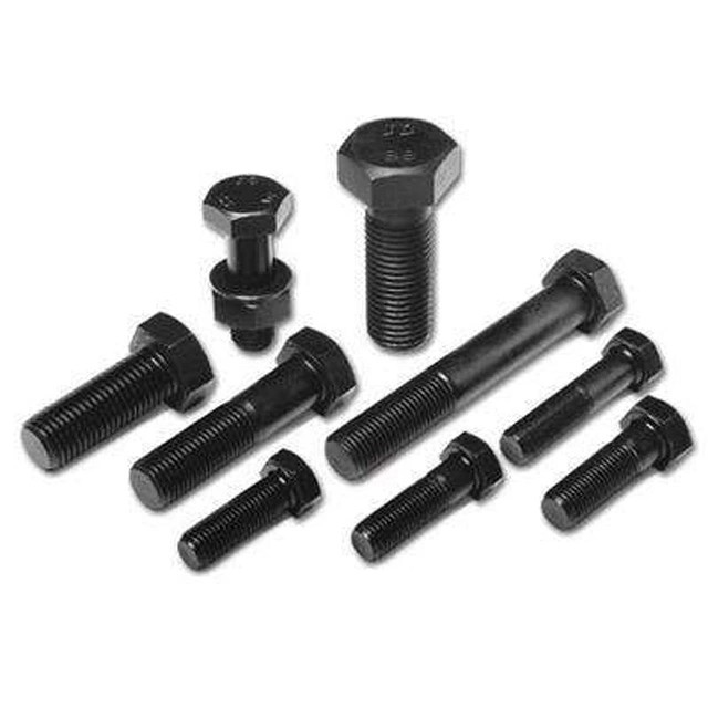 High Strength Hex Bolts And Nuts Carbon Steel Black Oxide Grade 8.8 10.