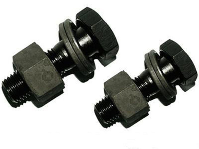 High Strength Hex Bolts And Nuts Carbon Steel Black Oxide Grade 8.8 10.