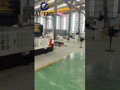 CNC Flange Plate Sheet Drilling Milling Machine 28mm T-Slot Width Workbench