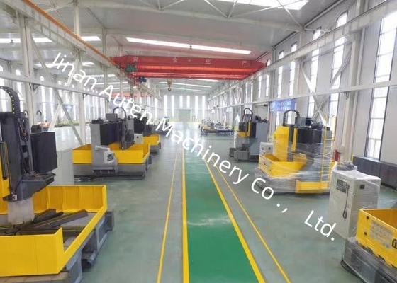 15KW Servo Spindle Motor Power CNC Gantry Flange Drilling Machine 40mm Drilling Diameter