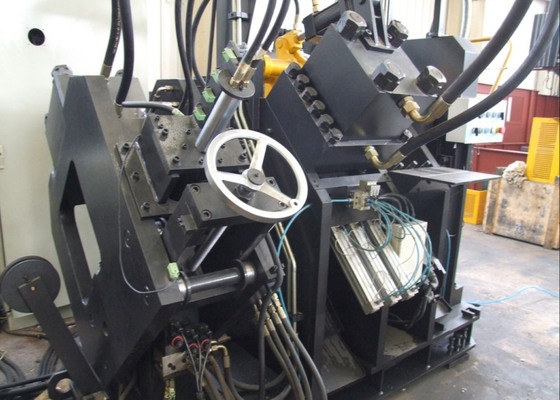 JNC Series CNC Punching Marking And Cutting Machine For Angles 25x6.5x2.5m Overall Dimension