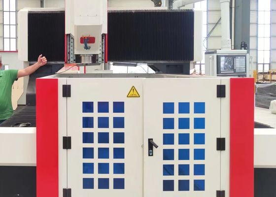 4000x3800x2800mm Overall Size Worktable Movable CNC Drilling Machine 60mm Max Drilling Diameter
