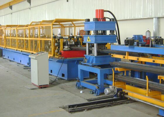 Highway Two-Wave Guardrail Cold Bending roller Forming Machine ≤500mm Steel Strip Width