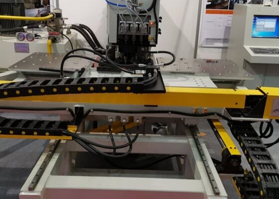 180mm Stroke Of Drilling Spindle CNC Plate Punching Machine For Industrial Metalworking