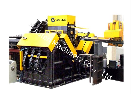 34*8.9*3m Overall Dimension Tower Construction CNC Angle Steel Drilling Machine Steel Processing