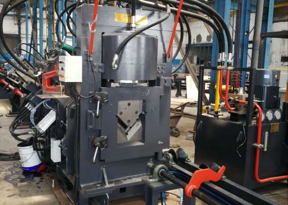 Model JNC2020 Cnc Angle Punching Shearing Production Line 32x7x3m Overall Dimension