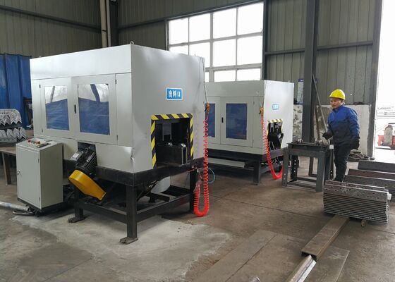 288r/Min Rotation Of Spindle CNC Angle Iron Steel Back Shovel Machine For Vietnamese Market