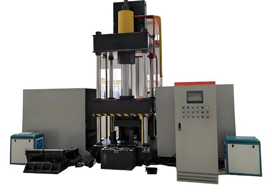 3.5x4.5x4.1m Overall Size CNC Angle Steel Heating Bending Machine For Flat Metal Plates
