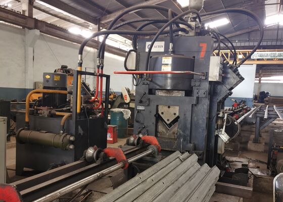 Φ26х20mm Max Punching Industrial CNC Angle Punching Machine With Automatic Marking