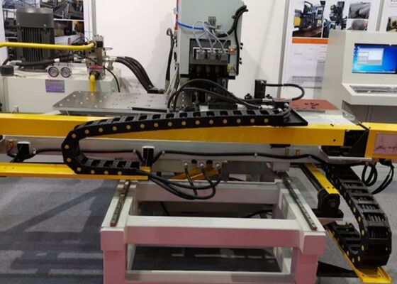 180mm Stroke Of Drilling Spindle Cnc Plate Punching Machine For Transmission Tower