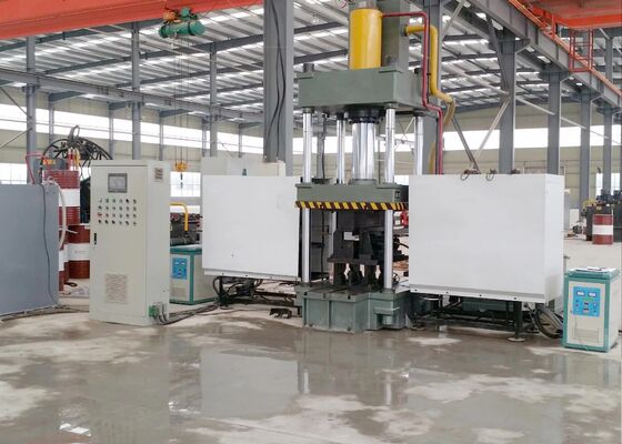 3 Axis Cnc Heating Bending Machine For Angle Plate With Hydraulic Control