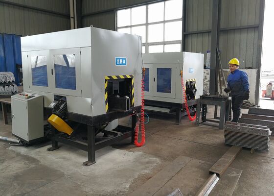 CNC Angle Punching Machine Designed For Involving Angle Steel Root Milling Grinding