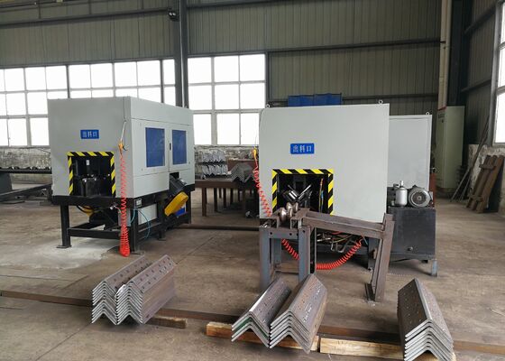 CNC Angle Steel Root Milling Machine Used To Process The Inner Arc Of Angle Steel