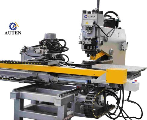 Model BNCZ100 CNC Plate Punching Marking Equipment With Electrical Control Cabinet