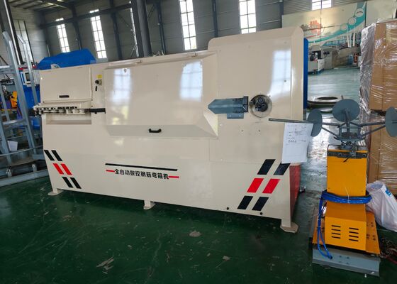 Model FF80 CNC Flat Steel Clamp Machinewith Bending And Punching Functions