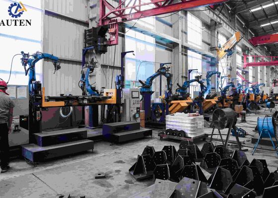 Identify Weld Seam Shape CNC Smart Welding Solution For Power Transmission Tower Legs