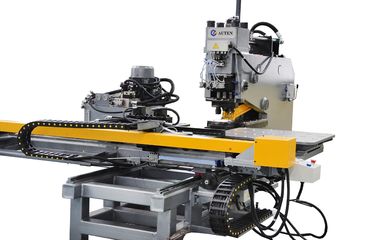 BNC100 Hydraulic Cnc Plate Processing Machine Punching And Marking High Precision