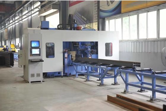 CNC System Control High Speed CNC Drilling Machine For H Beam 1250×600mm