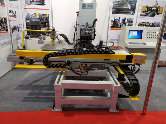 High Accuracy And Reliability CNC Steel Plate Drilling Machine Servo Motor Feed