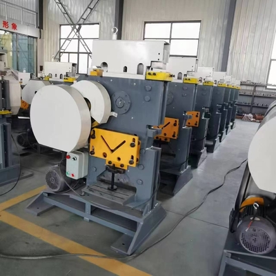Small Combined Punching And Shearing Machine For Round Steel Angle Steel Channel Steel