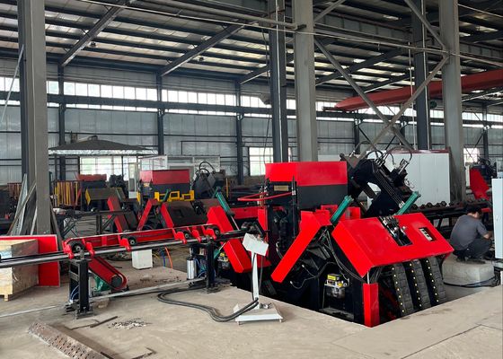 High-Efficiency and Automated CNC Angle Line Machine for Large-Size Angle Steel Drilling and Stamping