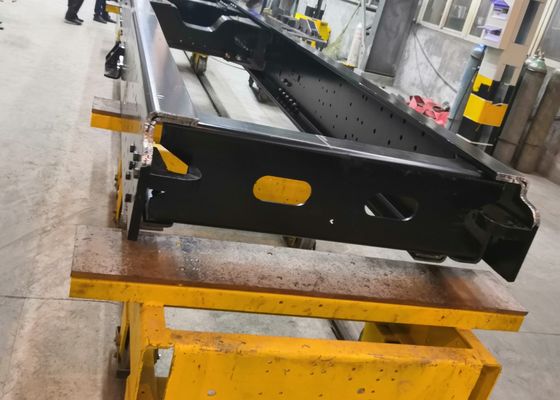 Advanced Sheet Metal Processing with CNC Plate Punching Machine for Automotive Longitudinal Beams