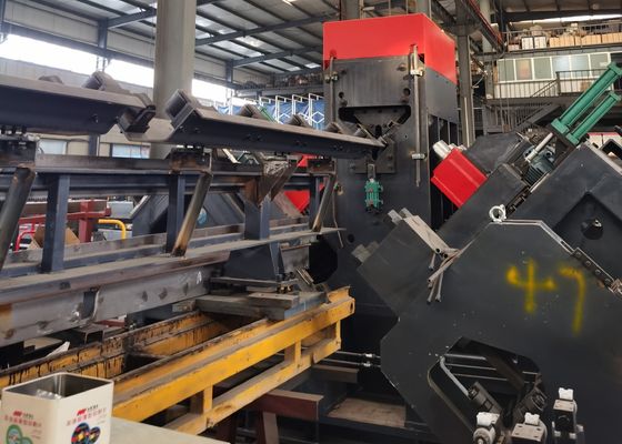 Stepless CNC Angle Line Holistic CNC Movement And Accurate Hole Drilling In Angle Steel Tower Industry