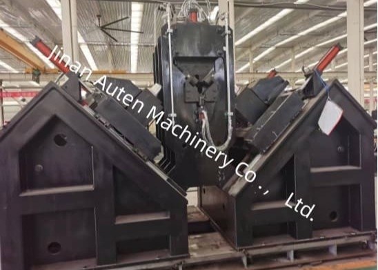 40mm Drilling Diameter Automation CNC Angle Line Machine BT40 Taper Of Drilling Spindle