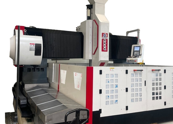 T Slot Width 28mm Flange CNC Plate Drilling Machine 100mm Max Diameter