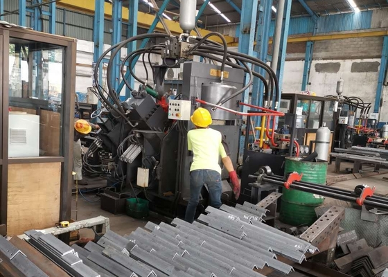 JNC1412 Model Punching Marking Cutting CNC Angle Line Machine 630/1000KN punching Force