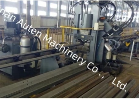 630KN Punching Force Customizable CNC Angle Punching Marking And Shearing Line 4 Group of Marking letters