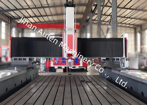100mm Gantry Height High-Performance CNC Plate Drilling Machine 22kw Servo Spindle Motor Power