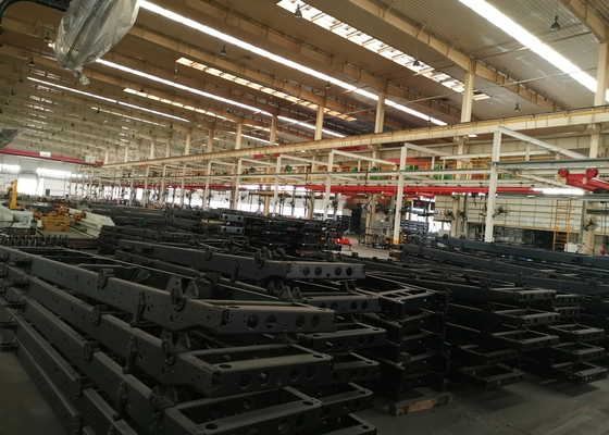 1200KN Nominal force Automobile Longitudinal Beam Flat Plate CNC Punching Machine Line 3-6MM Thickness
