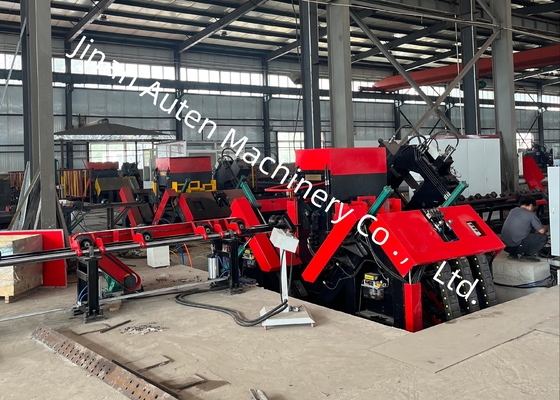 6000r/Min Spindle Rotation Speed CNC Angle Drilling And Marking Line BT40 Drilling Spindle