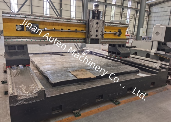 3000x3000mm CNC Plate Drilling And Milling Machine 80mm Drilling Diameter