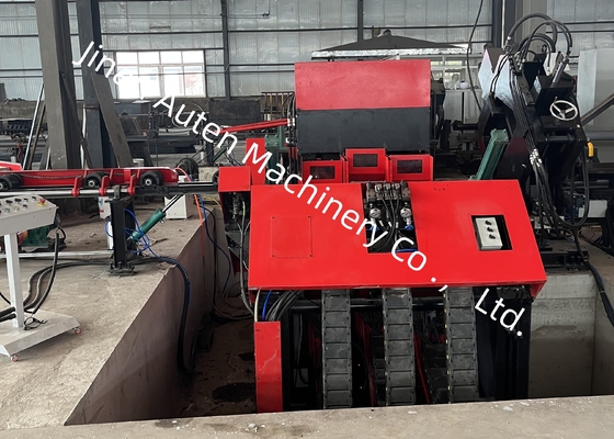 1000KN Marking Force CNC Angle Steel Drilling And Marking Machine Line 9 CNC Axes