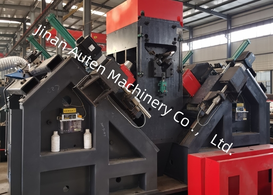 1000KN Marking Force CNC Angle Steel Drilling And Marking Machine Line 9 CNC Axes
