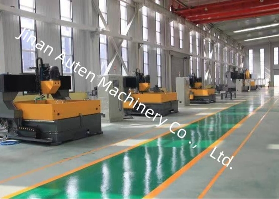 15KW Servo Spindle Motor Power CNC Gantry Flange Drilling Machine 40mm Drilling Diameter
