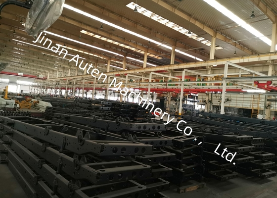 4-9mm Plate Thickness Truck Beam CNC Punching Production Line 4000-12000 Mm Workpiece Length
