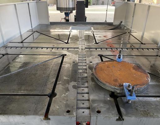 High-Rigidity High Speed CNC Plate Drilling And Milling Machine With Servo Control
