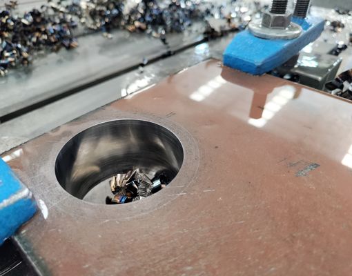 High-Rigidity High Speed CNC Plate Drilling And Milling Machine With Servo Control