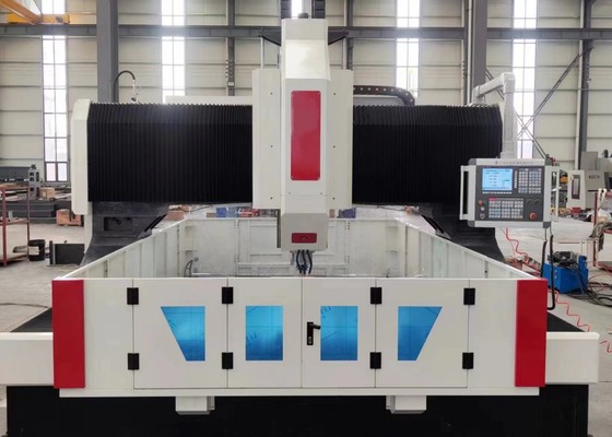 22KW Servo Spindle Motor Power CNC Gantry Drill And Mill Machine 0~8 R/Min Lateral Movement Speed
