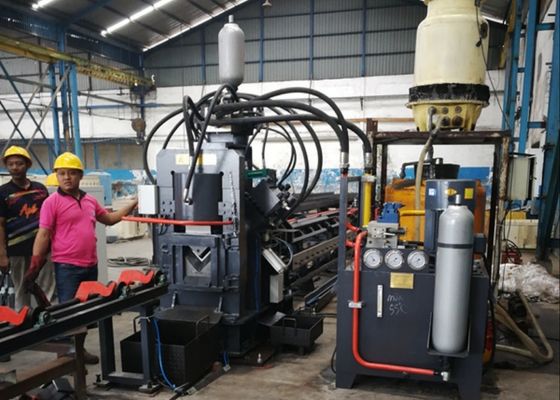 Multiple Cooling Method CNC Angle Steel Processing Line With Punching Shearing Marking Functions