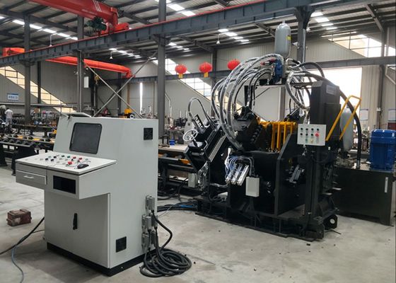 Single Blade Shearing Mode CNC Punching Marking And Cutting Machine 80m/Min Angle Feeding Speed