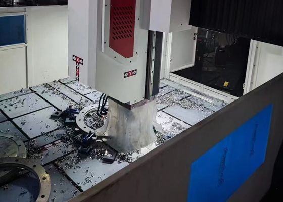 6000x3900x2700mm Overall Size CNC Gantry Metal Drilling Machine 70mm Max Drilling Diameter