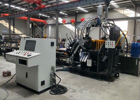 Automated CNC Angle Line Machine For Punching And Cutting Of Angle Steel In Tower Manufacturing