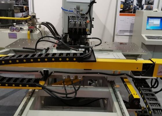 26mm Punching Diameter CNC Plate Punching Marking Drilling Machine 14*10*19mm Character Size