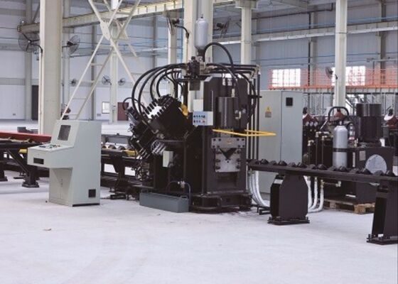 JNC1010 Model High Speed CNC Punching Marking And Cutting Machine For Angles Use