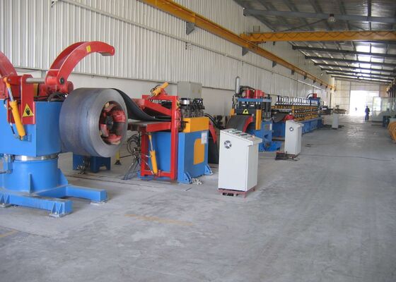 Model RF300 Highway Two-Wave Cold Bending Forming Automatic Production Line For Guardrail Use